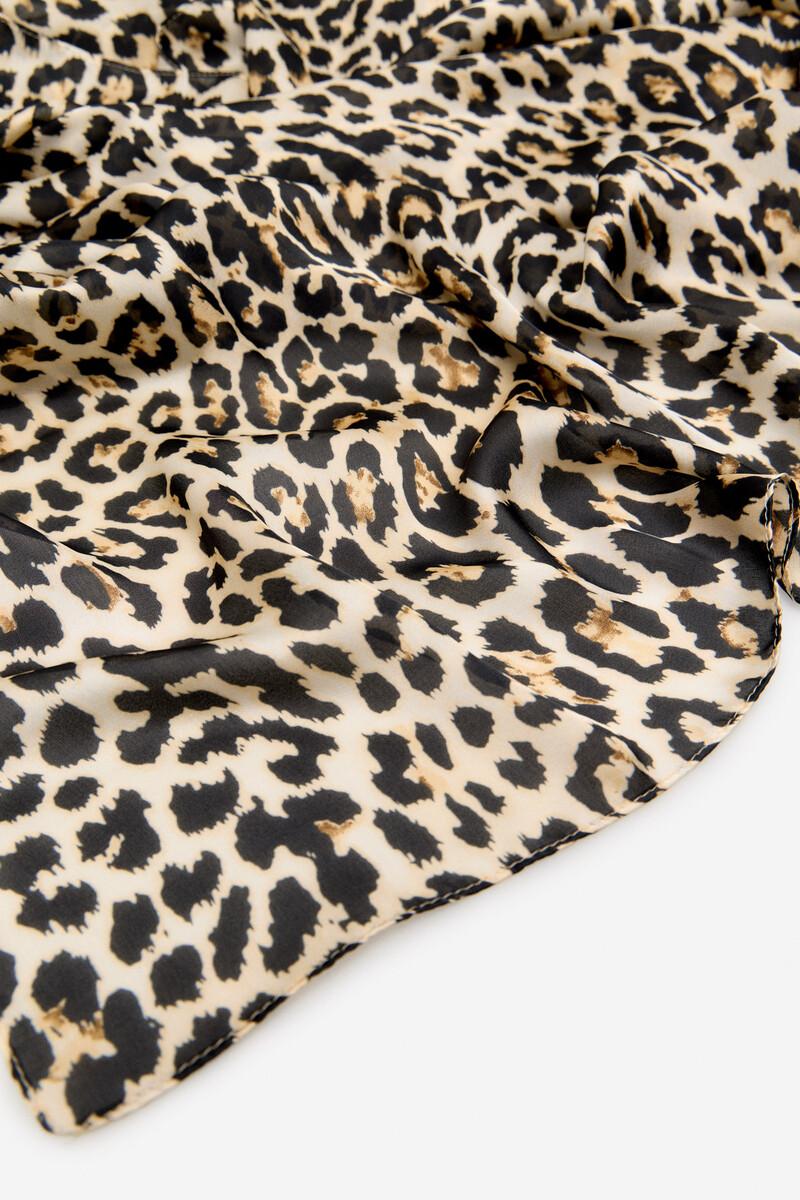 Women'secret Pañuelo Sedoso Leopardo