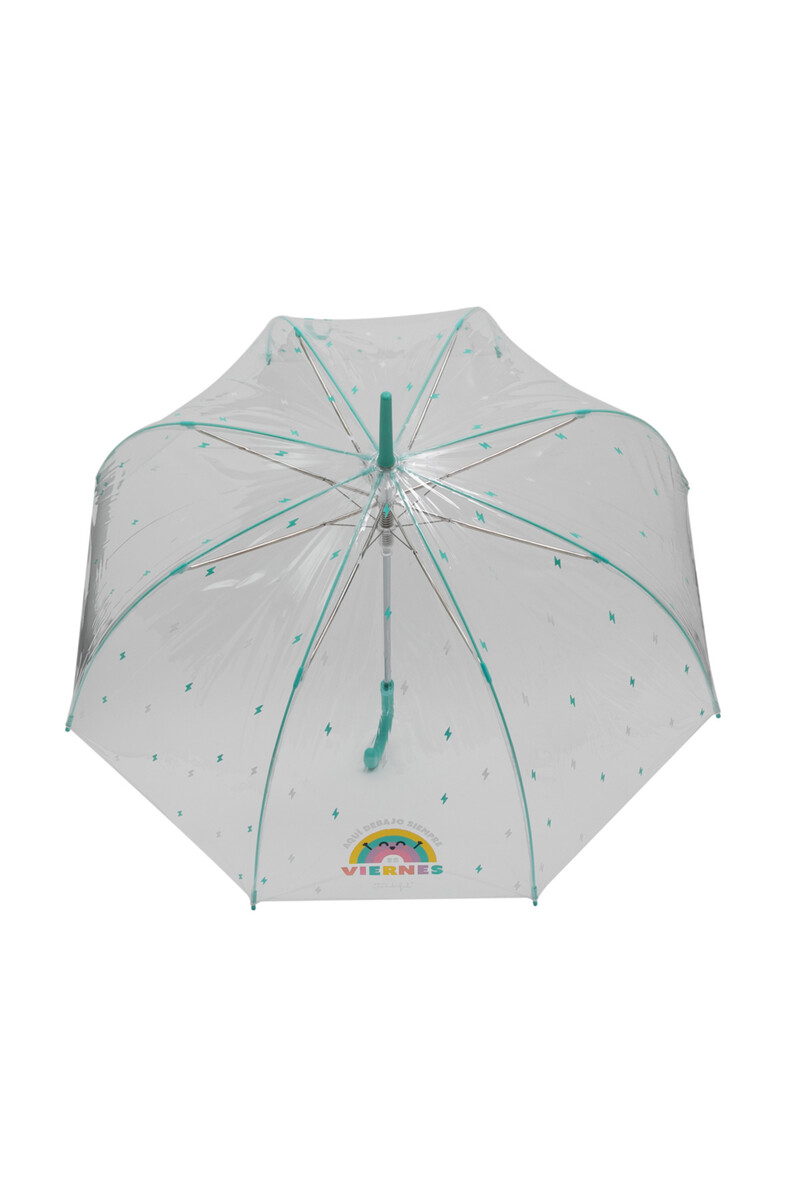 Women'secret Paraguas Grande Transparente