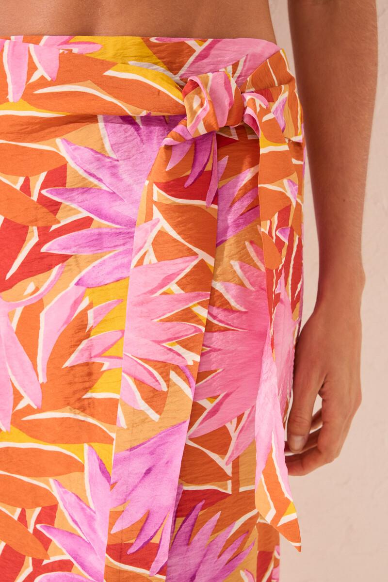 Women'secret Pareo Midi Textura Tropical