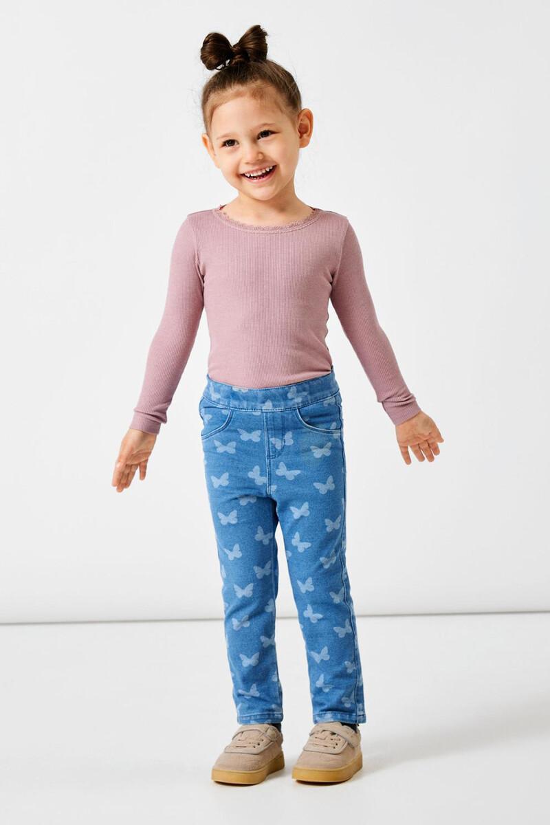 women'secret Patalón mariposa denim