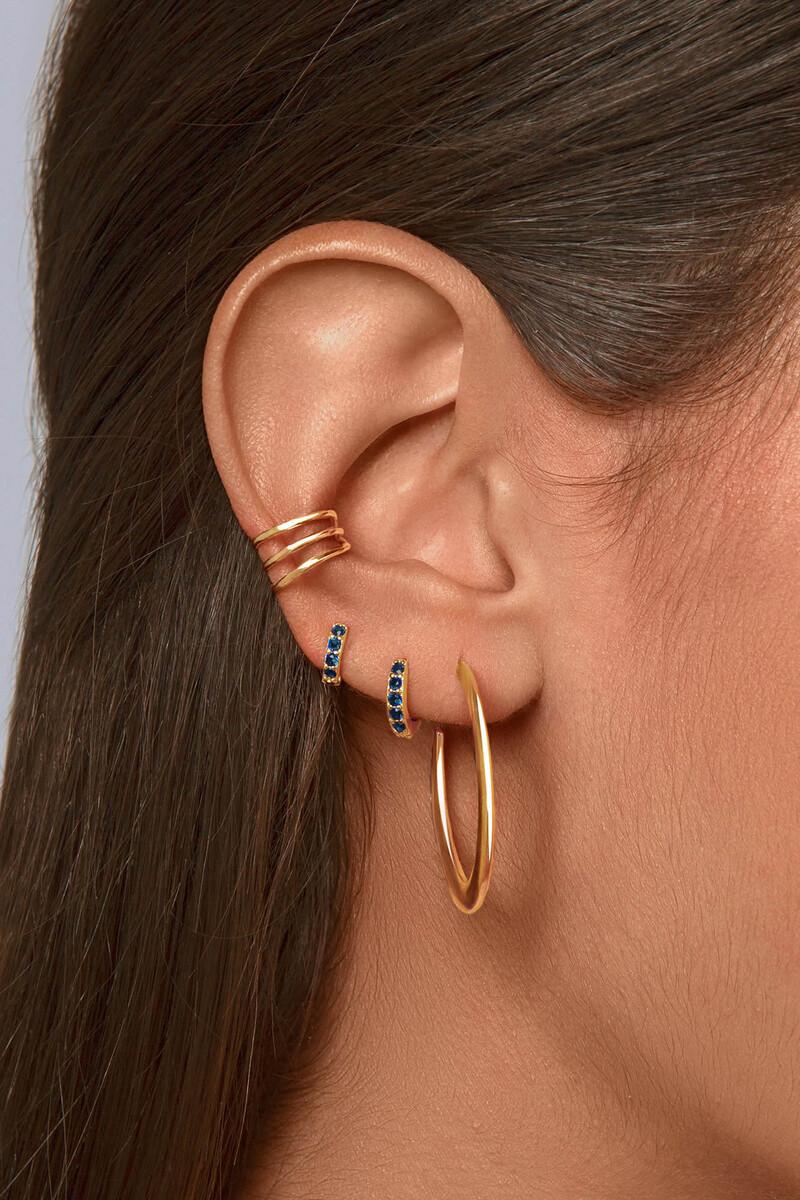 Women'secret Pendientes Aro Cenit Oro