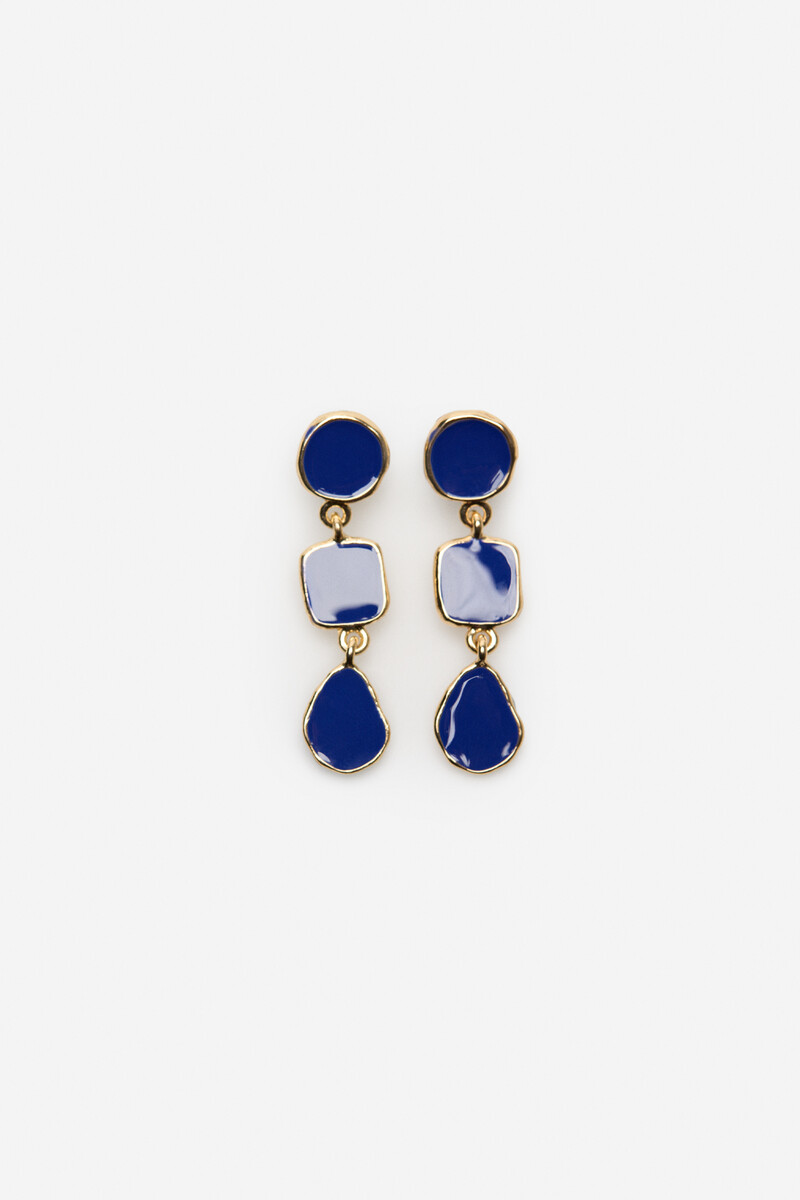 women'secret Pendientes esmalte triple