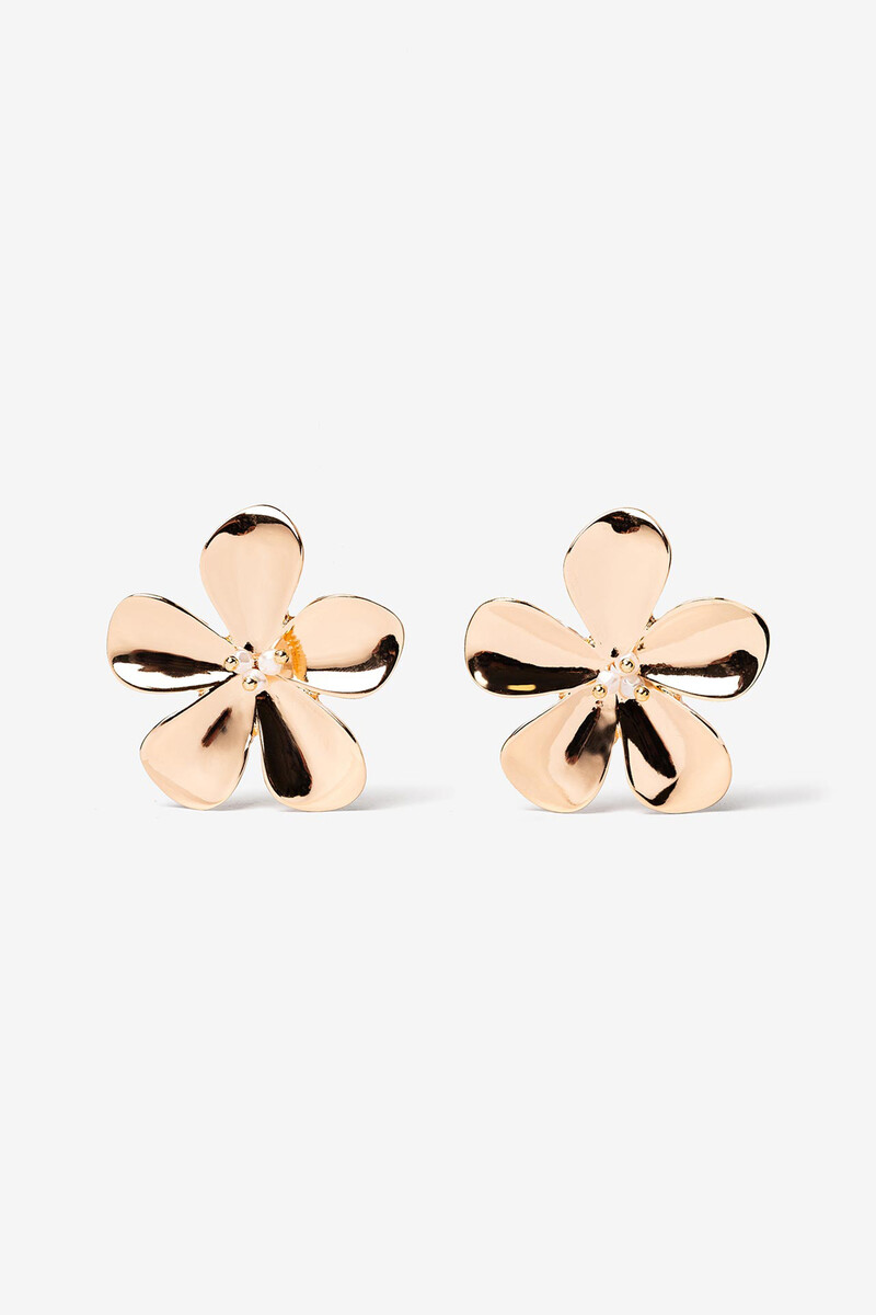 women'secret Pendientes florales con cuentas