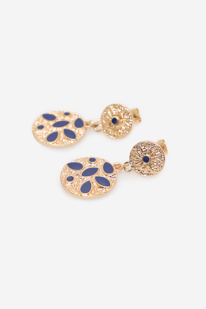 Women'secret Pendientes Metálicos Piedras