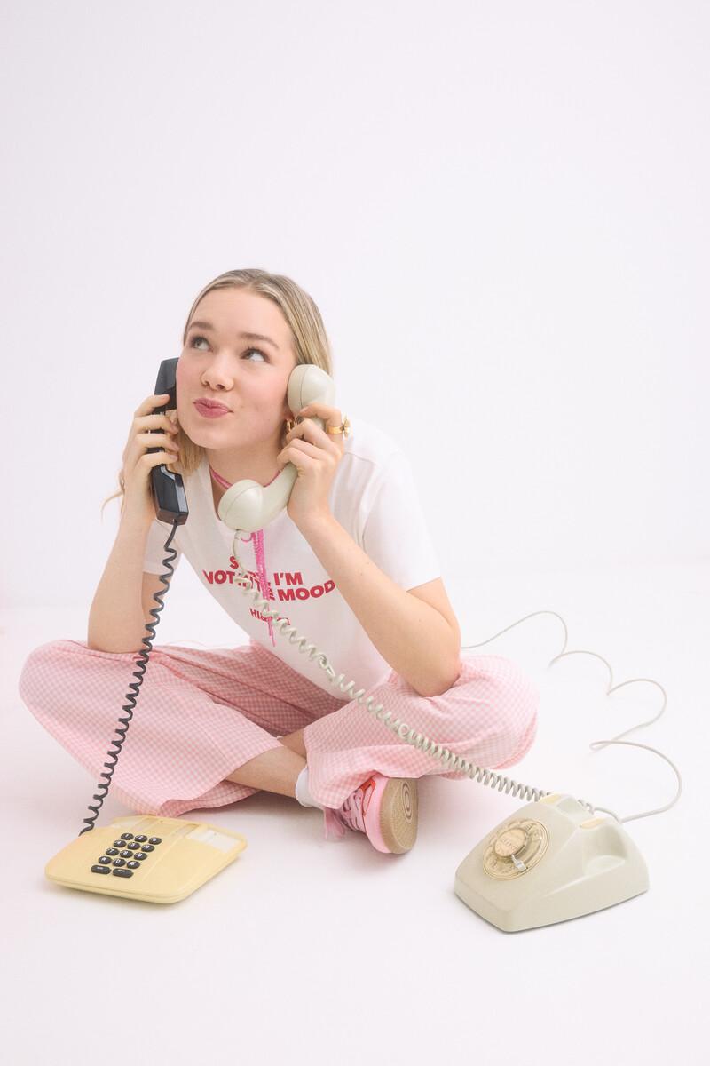 Women'secret Pijama 100% Algodón Cuadro Vichy Rosa