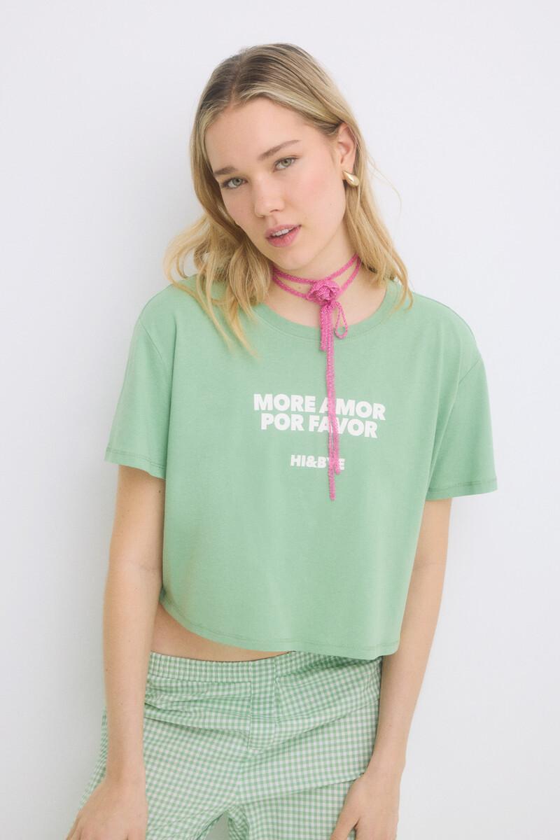 Women'secret Pijama 100% Algodón Cuadro Vichy Verde