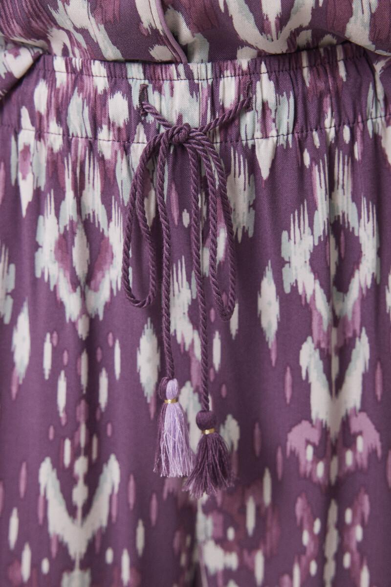 Women'secret Pijama Camisero Capri Viscosa Ikat