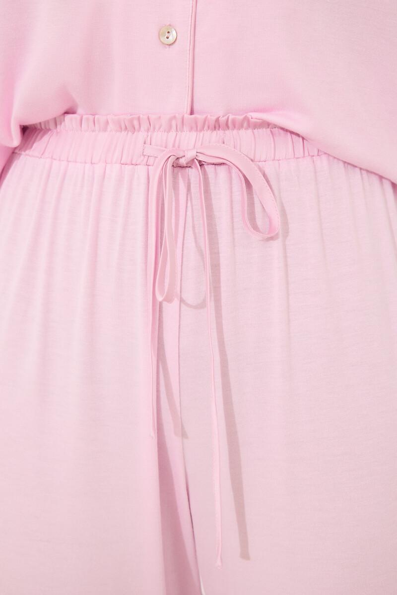 Women'secret Pijama Camisero Capri Viscosa Rosa