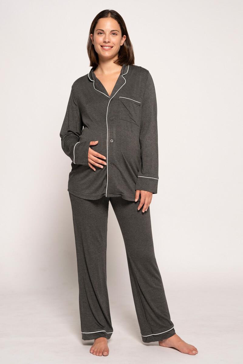 women'secret Pijama Camisero Manga Larga maternity