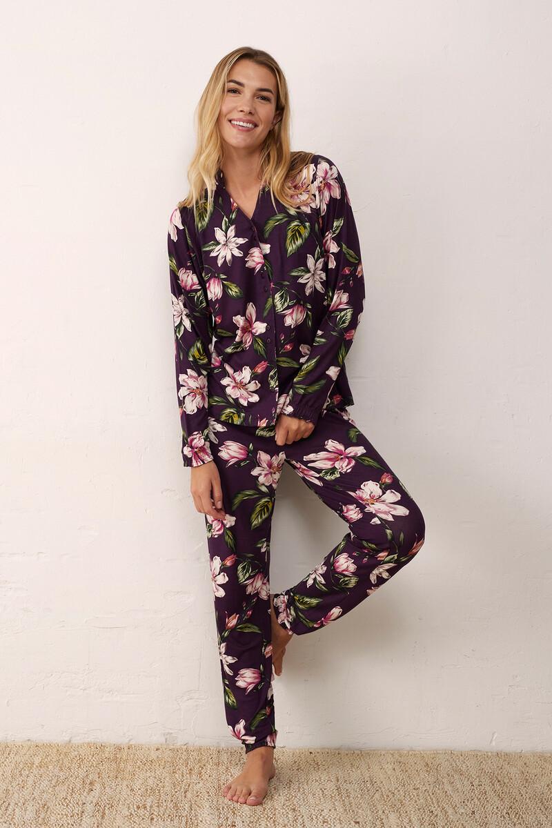 women'secret Pijama camisero manga larga modal