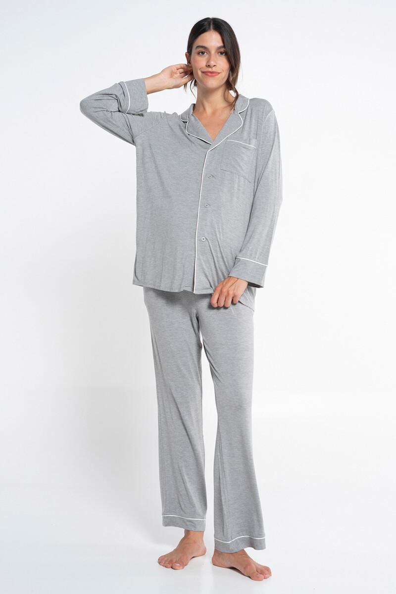 women'secret Pijama Camisero Manga Larga