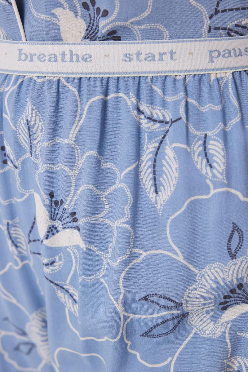 Women'secret Pijama Camisero Viscosa Flores
