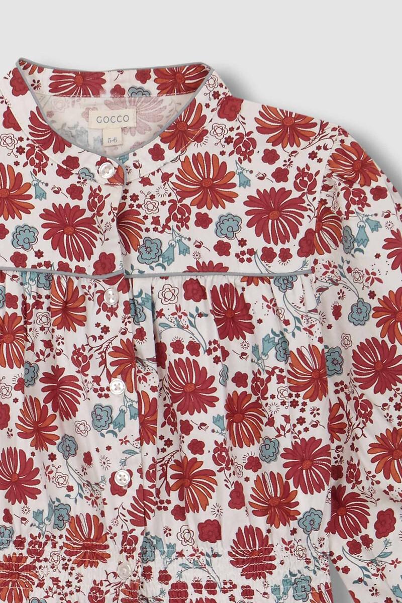 Women'secret Pijama Con Estampado De Flores Rosa