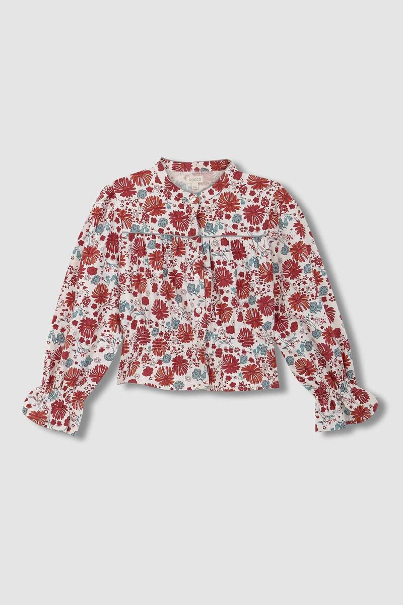 Women'secret Pijama Con Estampado De Flores Rosa