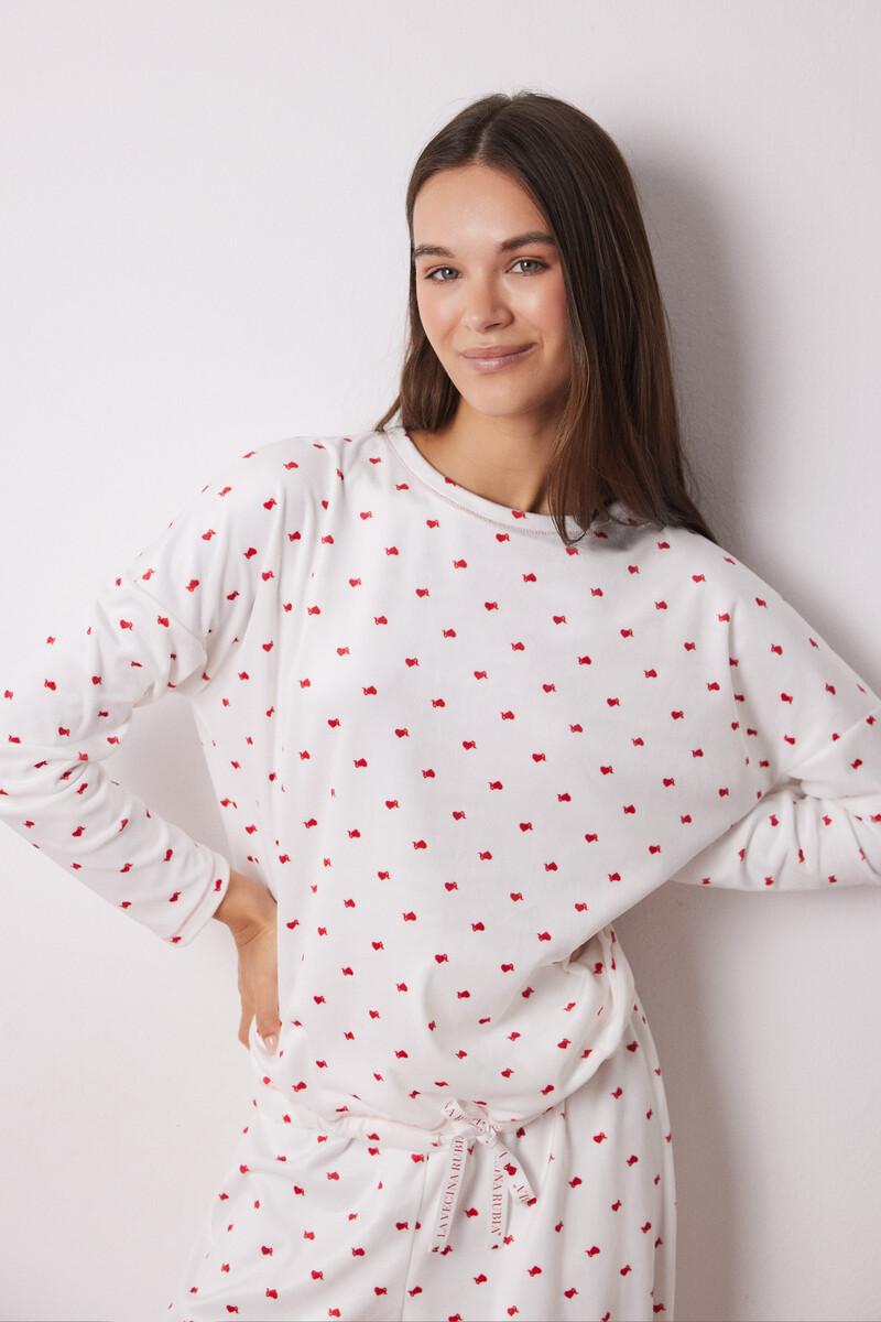 Women'secret Pijama Corazones La Vecina Rubia