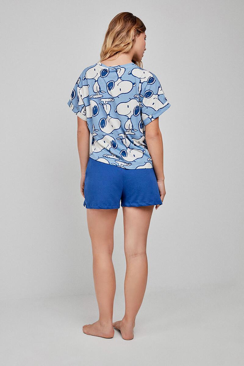 Women'secret Pijama Corto Estampado Snoopy