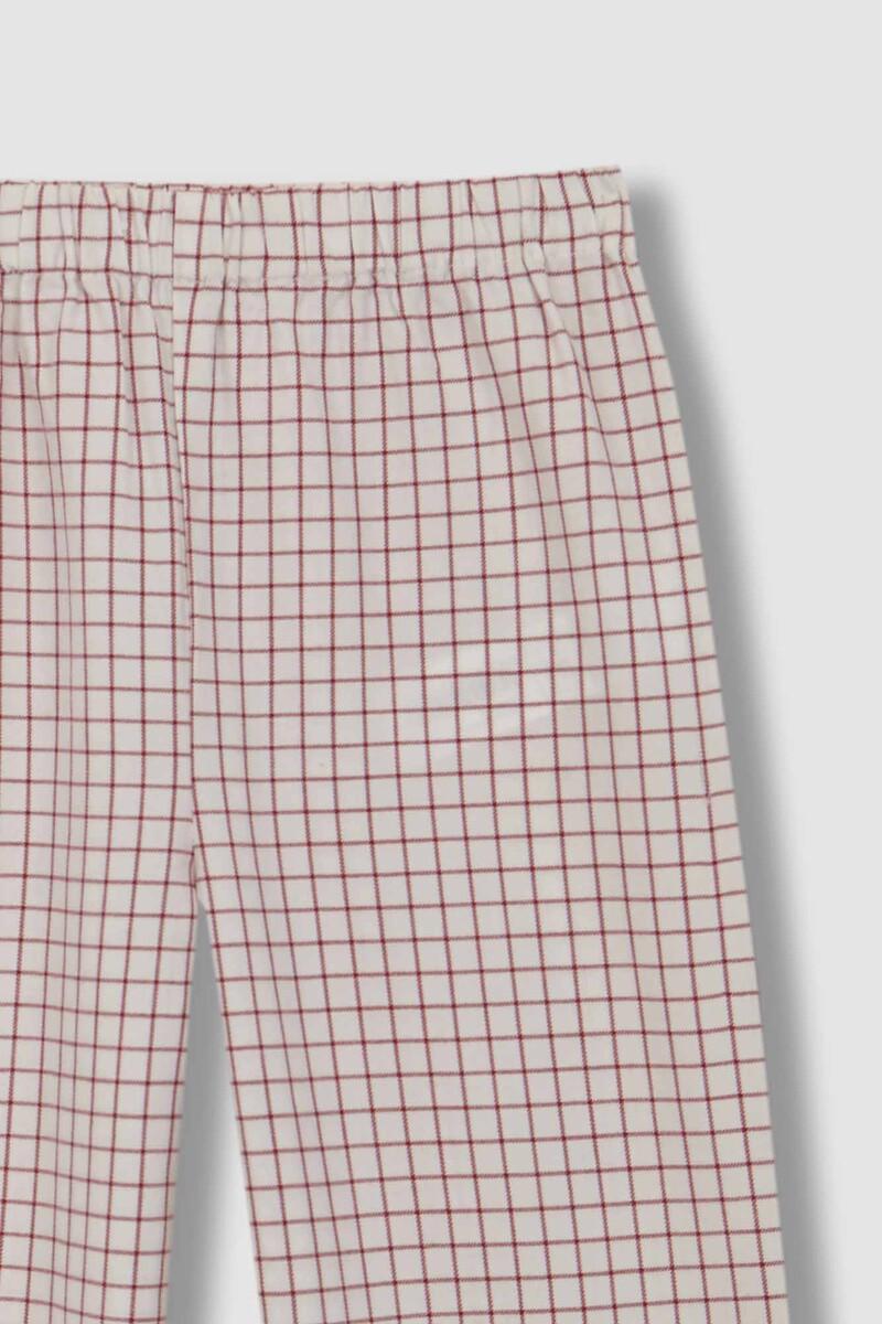 Women'secret Pijama Cuadros Rosa