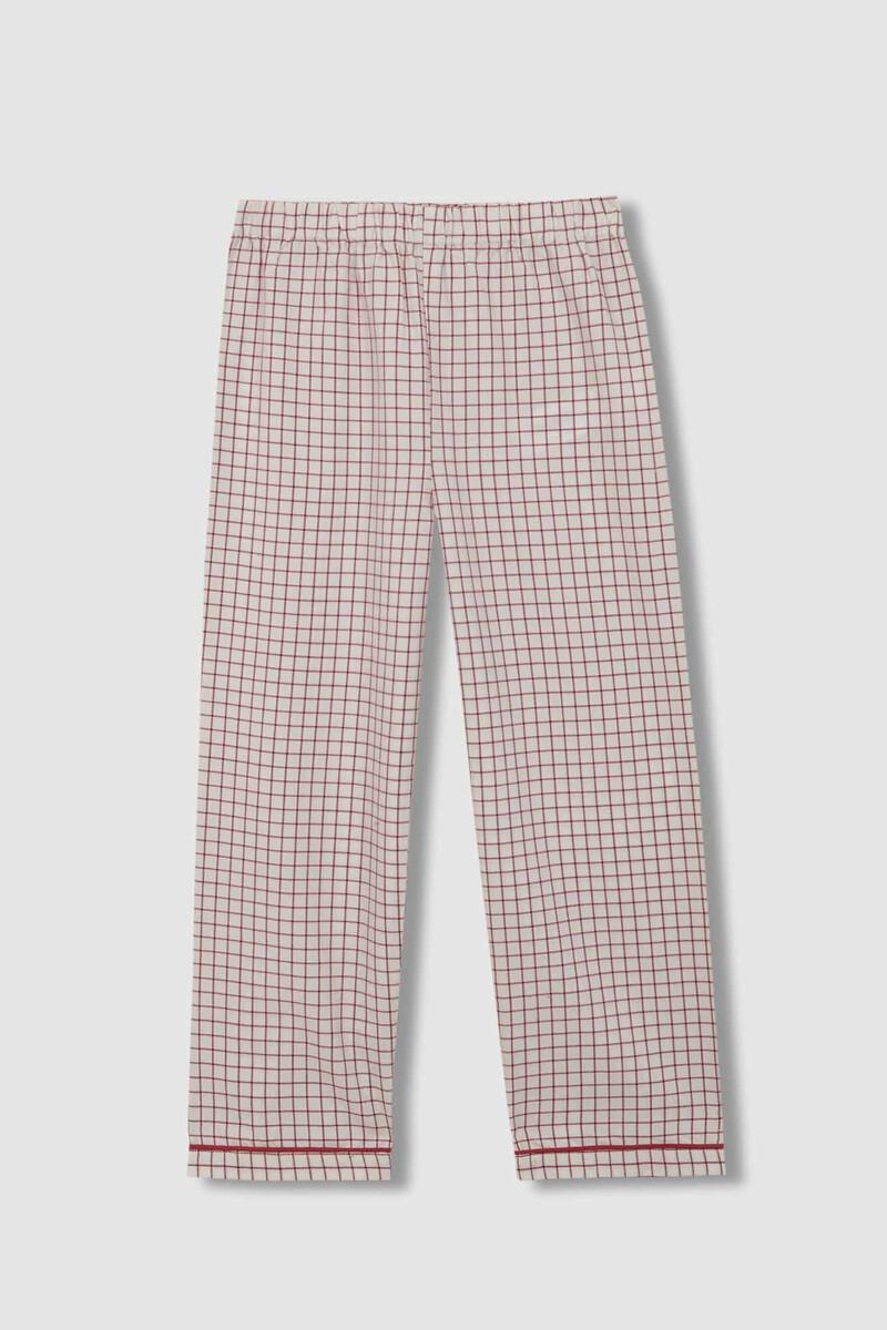 Women'secret Pijama Cuadros Rosa