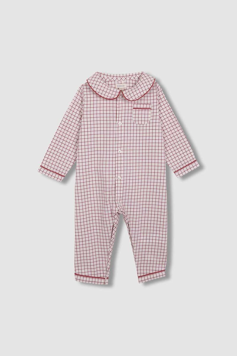 women'secret Pijama cuadros rosa