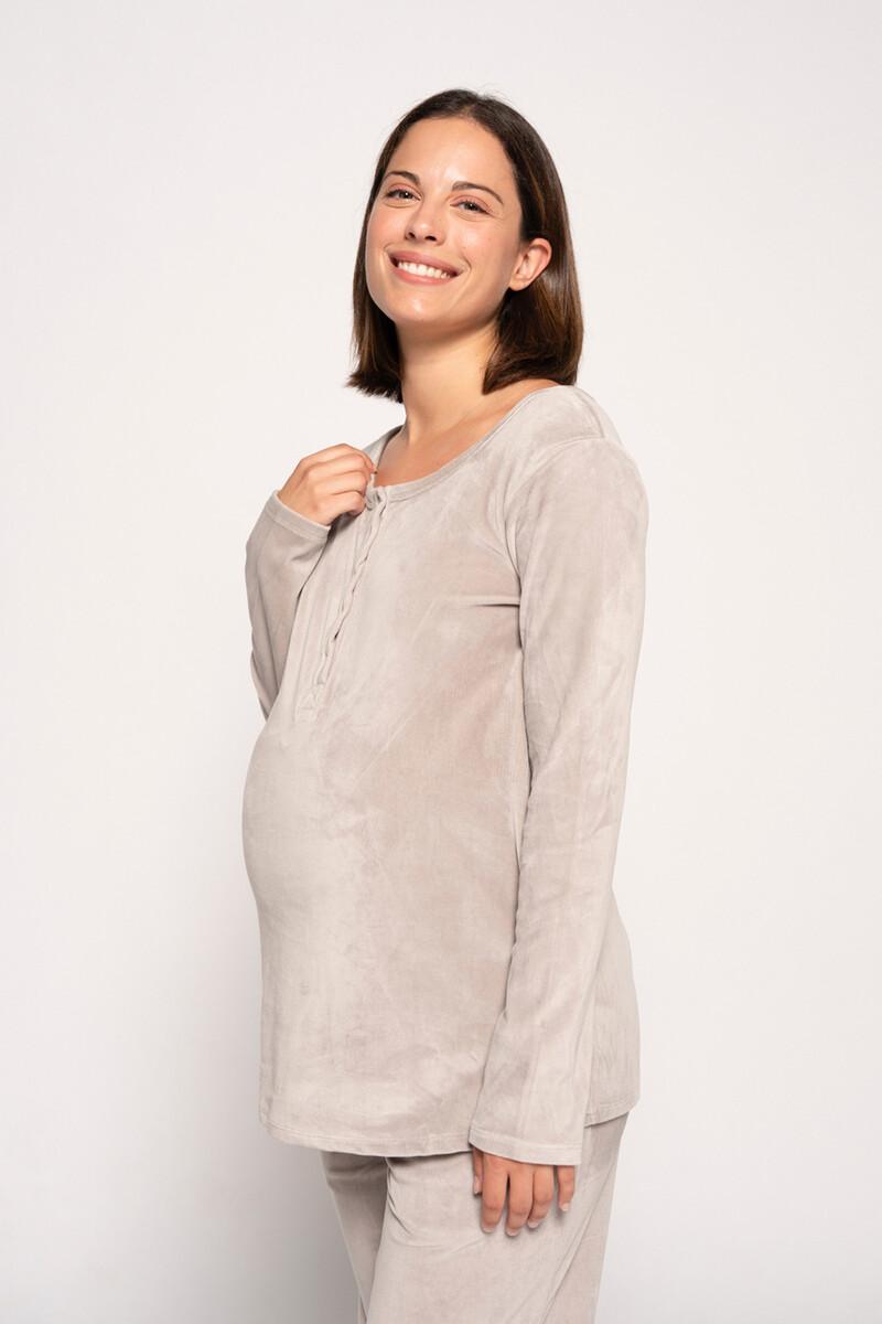 Women'secret Pijama De Velour Maternity