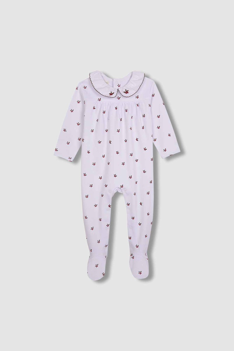 Women'secret Pijama Estampado Blanco