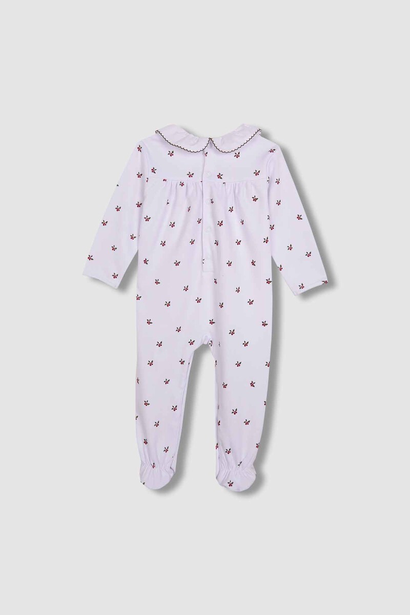 Women'secret Pijama Estampado Blanco