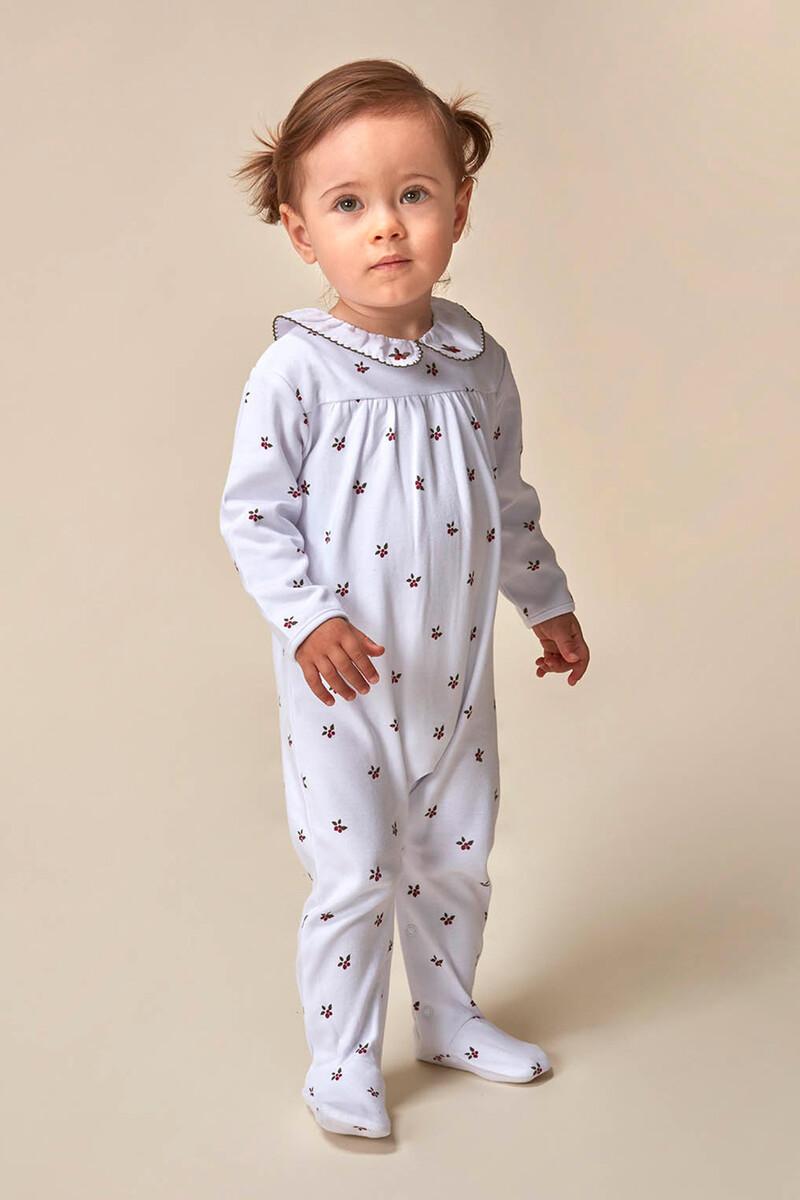 women'secret Pijama estampado blanco