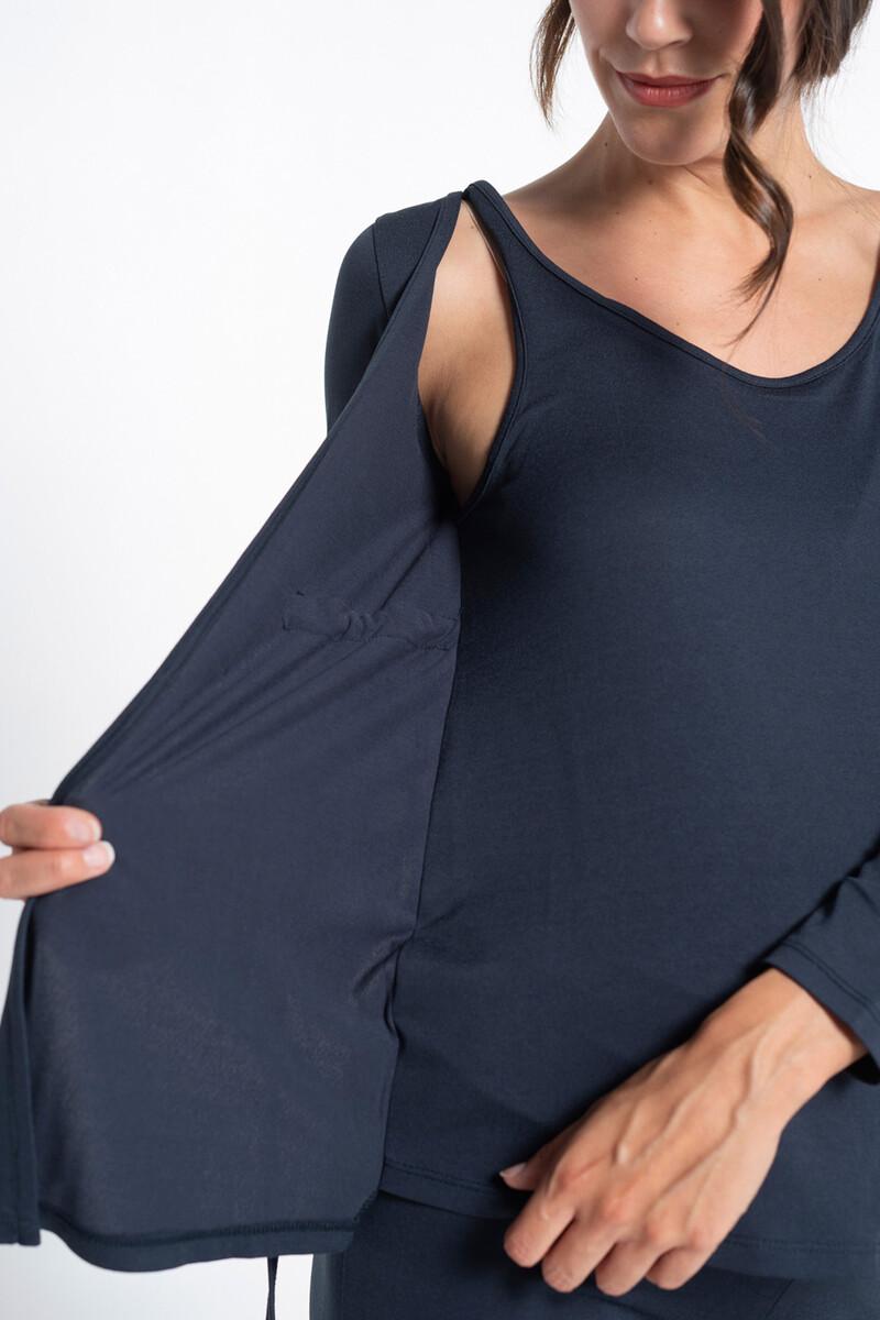 Women'secret Pijama Largo Falsa Chaqueta