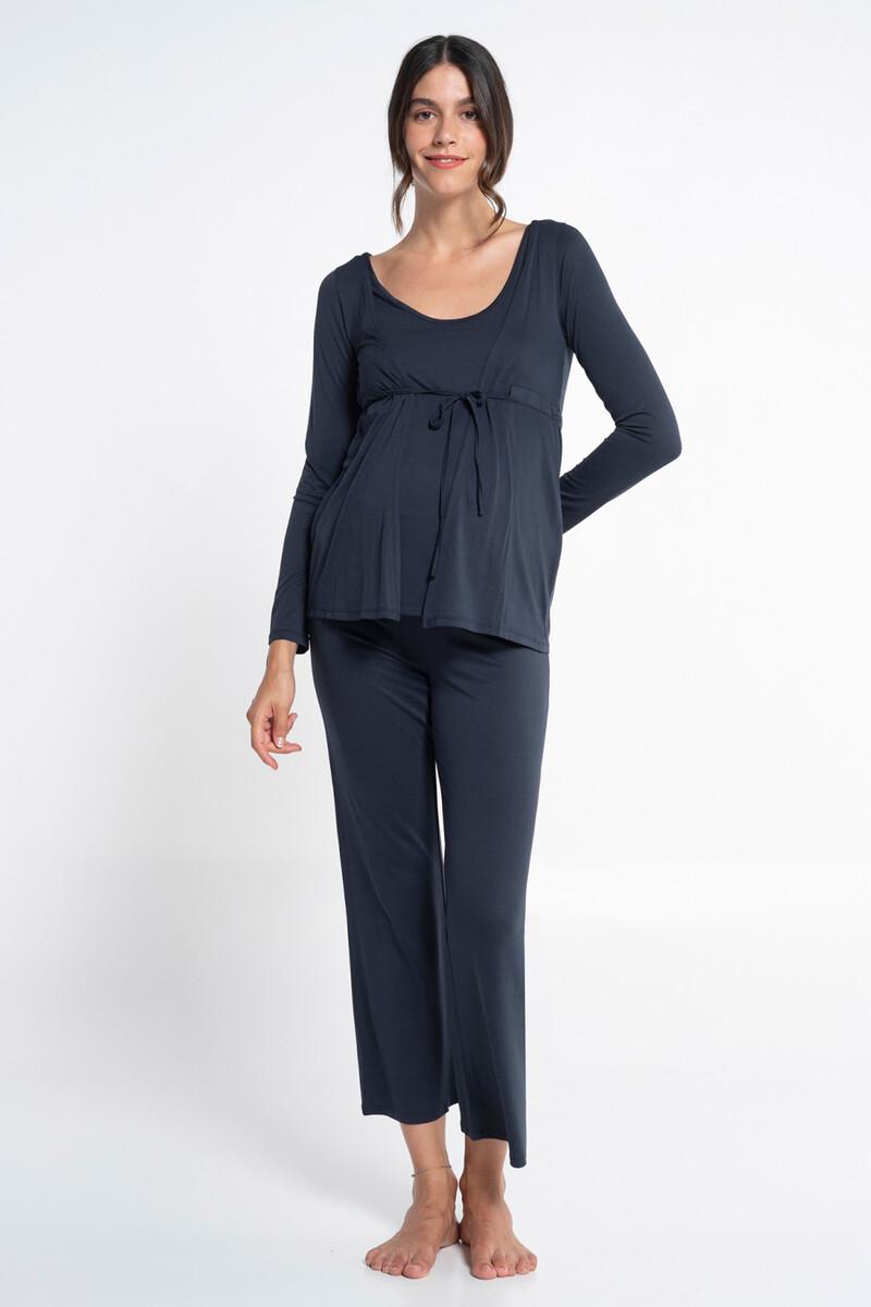 women'secret Pijama largo falsa chaqueta