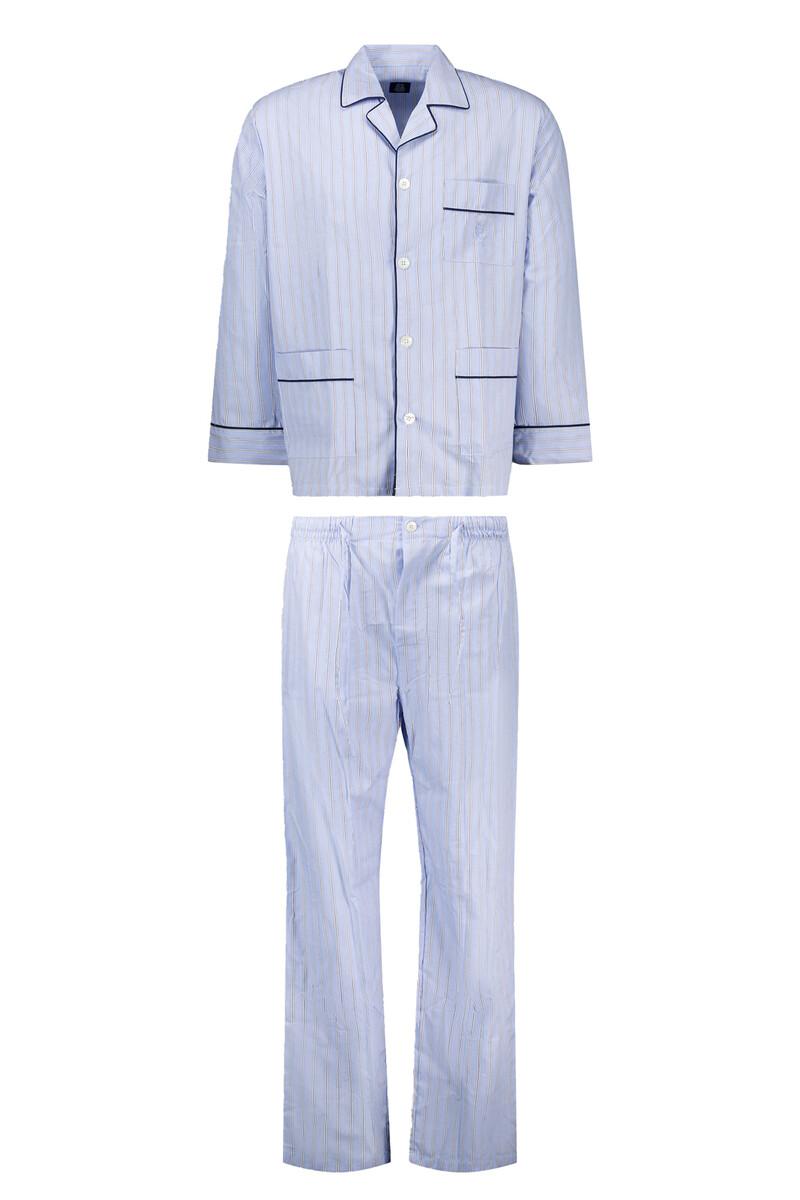 women'secret Pijama largo hombre azul
