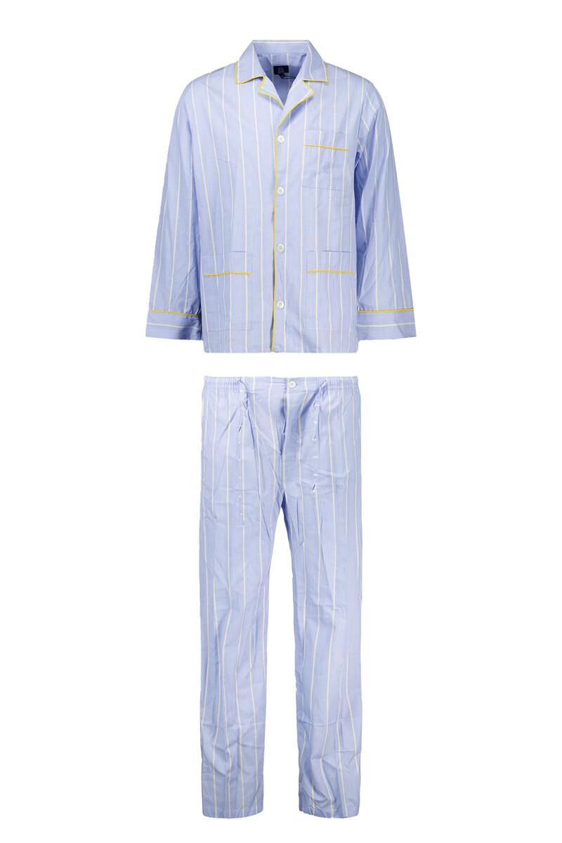 women'secret Pijama largo hombre azul