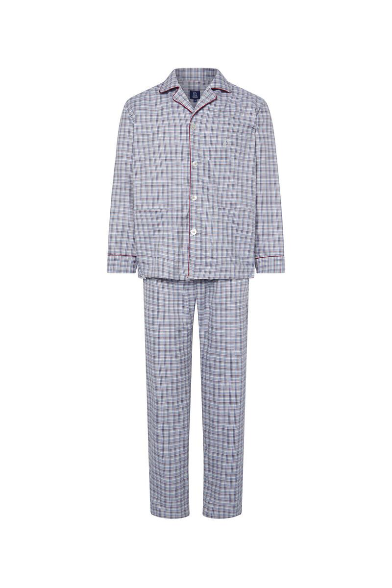 women'secret Pijama largo hombre azul