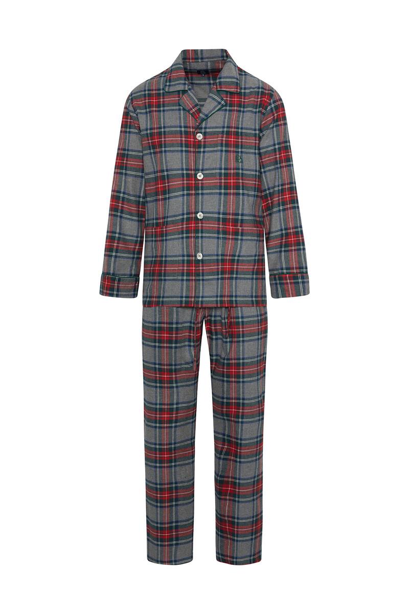 women'secret Pijama largo hombre cuadros escoceses