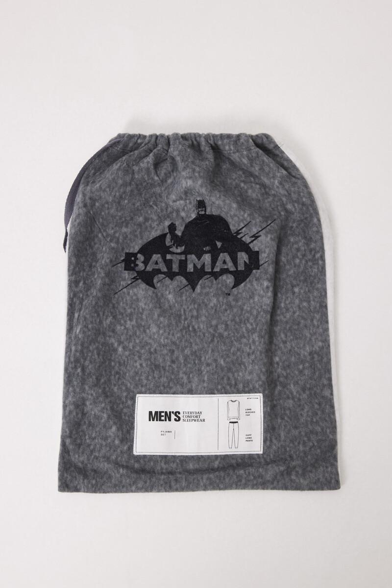 Women'secret Pijama Largo Hombre Polar "Batman"