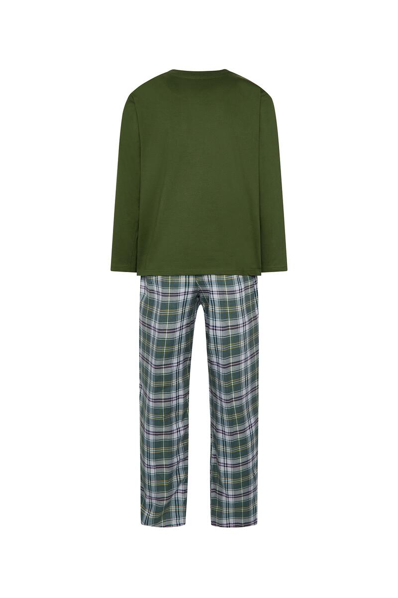 Women'secret Pijama Largo Hombre Verde