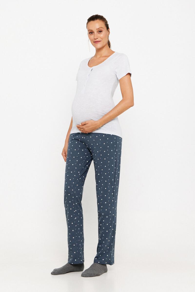 women'secret Pijama largo maternity doble función