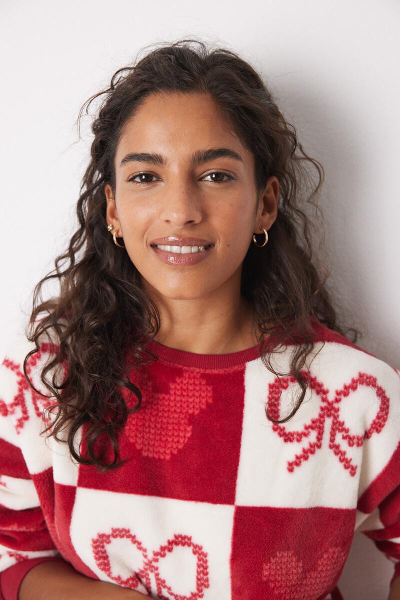 Women'secret Pijama Largo Polar Mickey Mouse