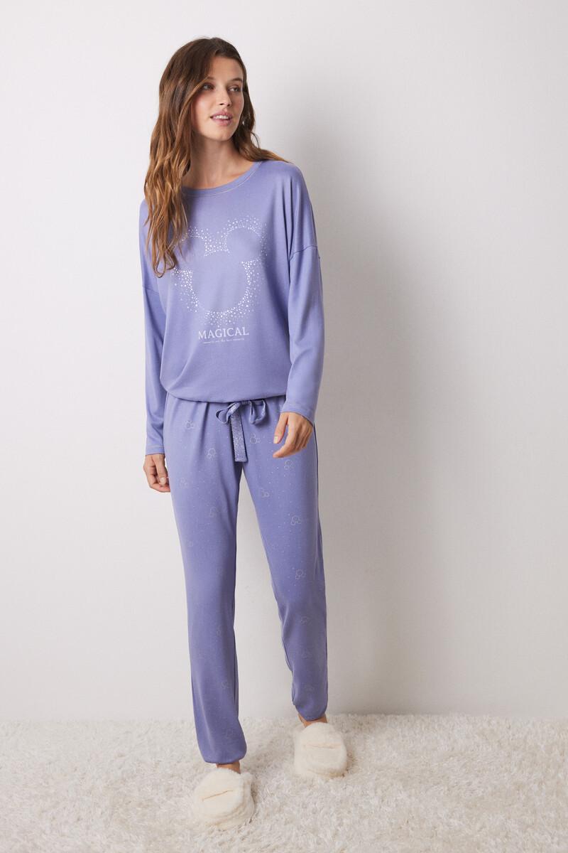 Women'secret Pijama Largo Súper Soft Mickey