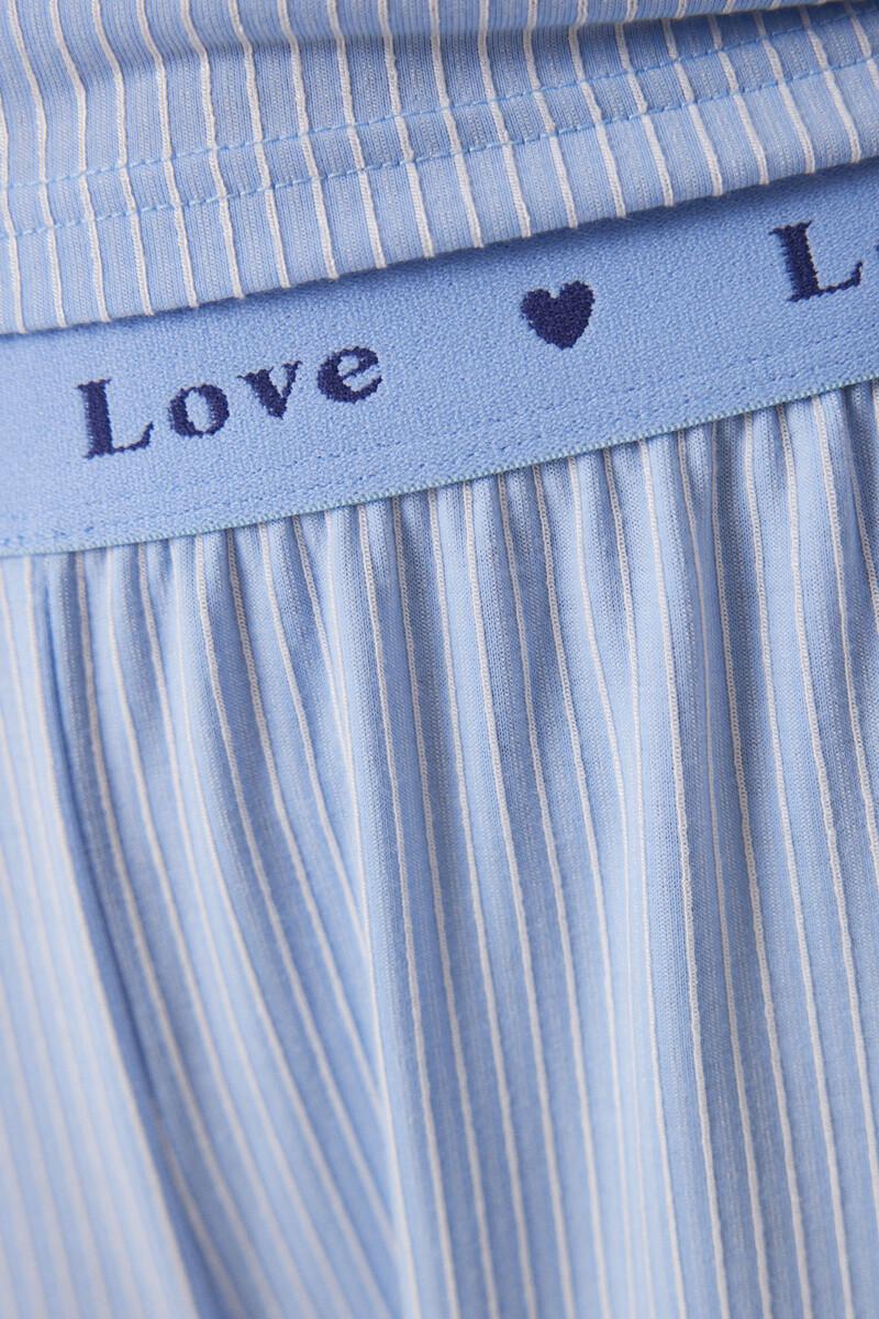 Women'secret Pijama Largo Textura Acanalada Snoopy