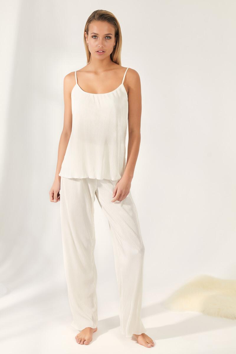 women'secret Pijama lencero largo satén