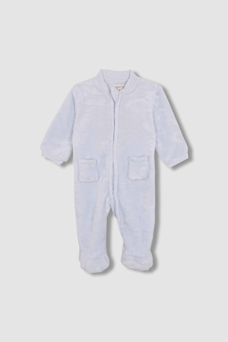 women'secret Pijama manta azul claro