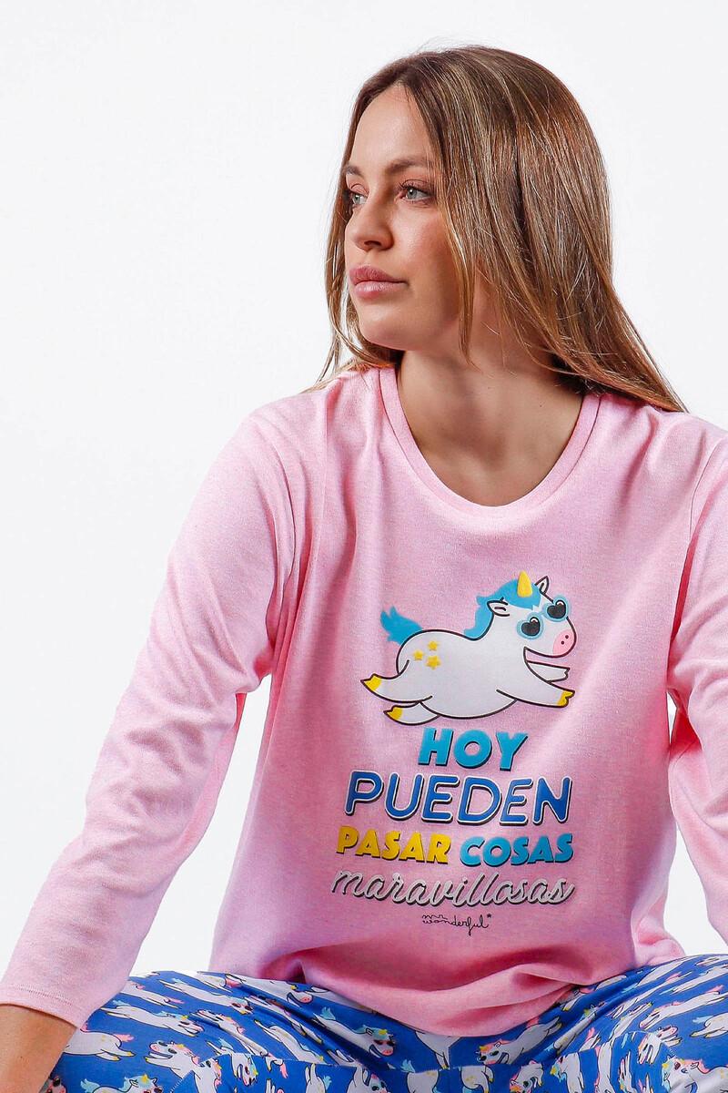 Women'secret Pijama Mujer Unicornio Mr.Wonderful