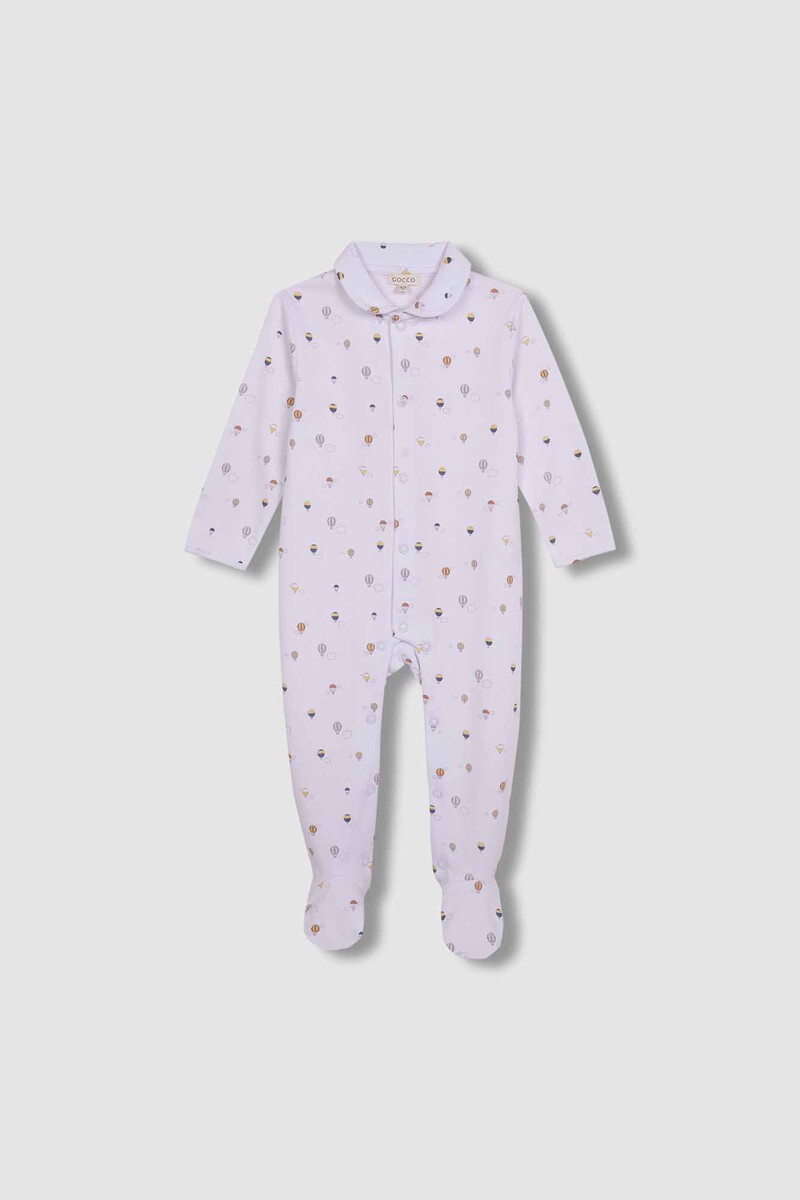 Women'secret Pijama Print Globos Blanco