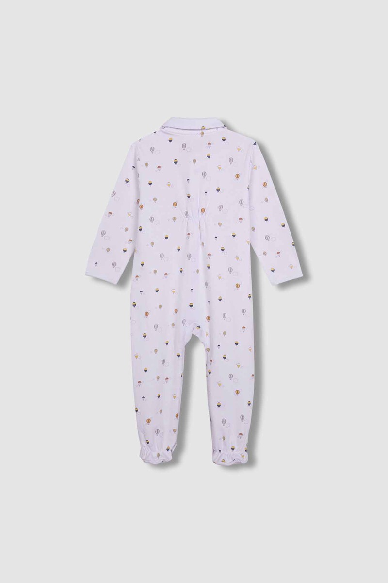 Women'secret Pijama Print Globos Blanco