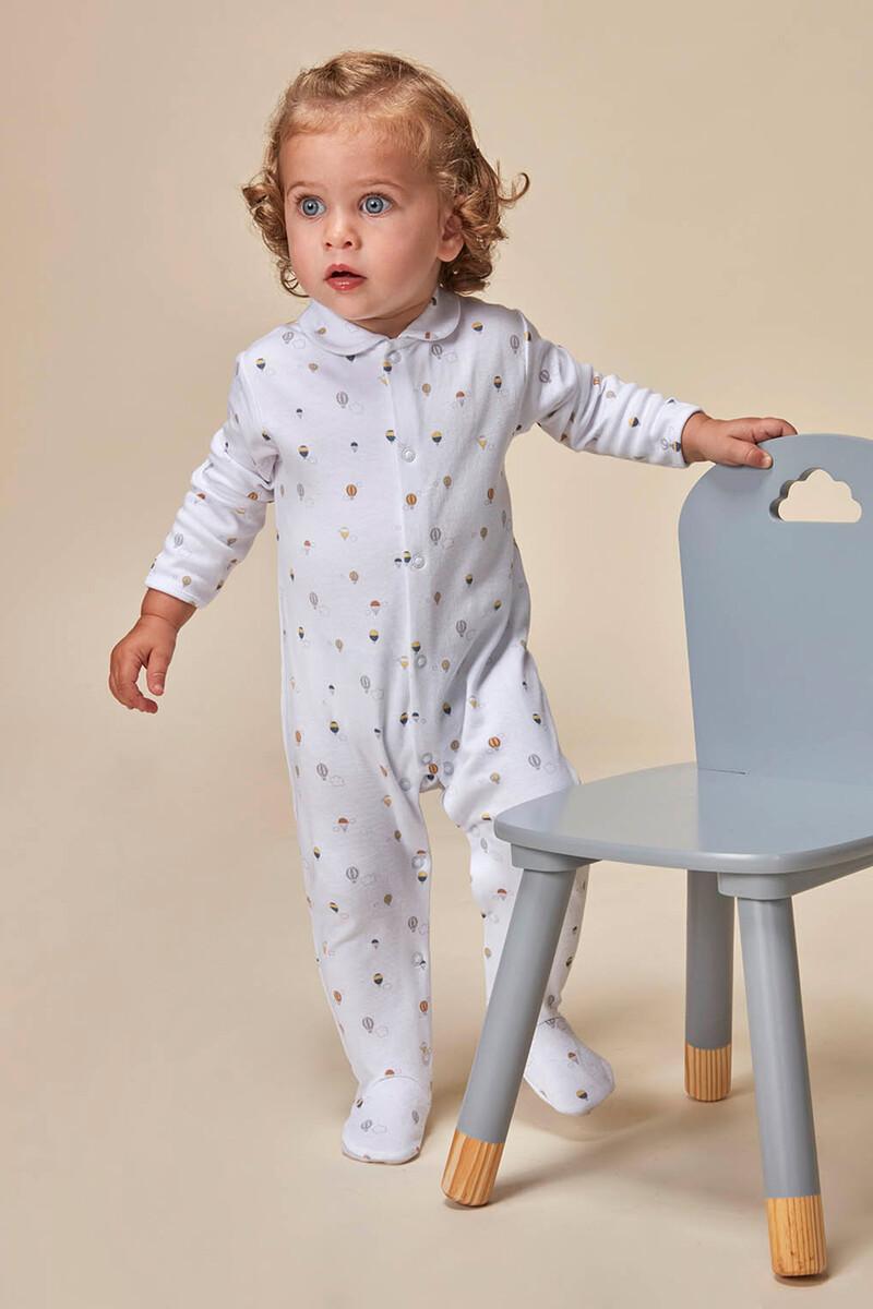 women'secret Pijama print globos blanco