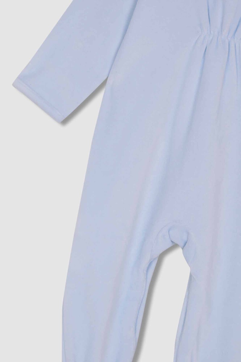 Women'secret Pijama Velour Azul Claro