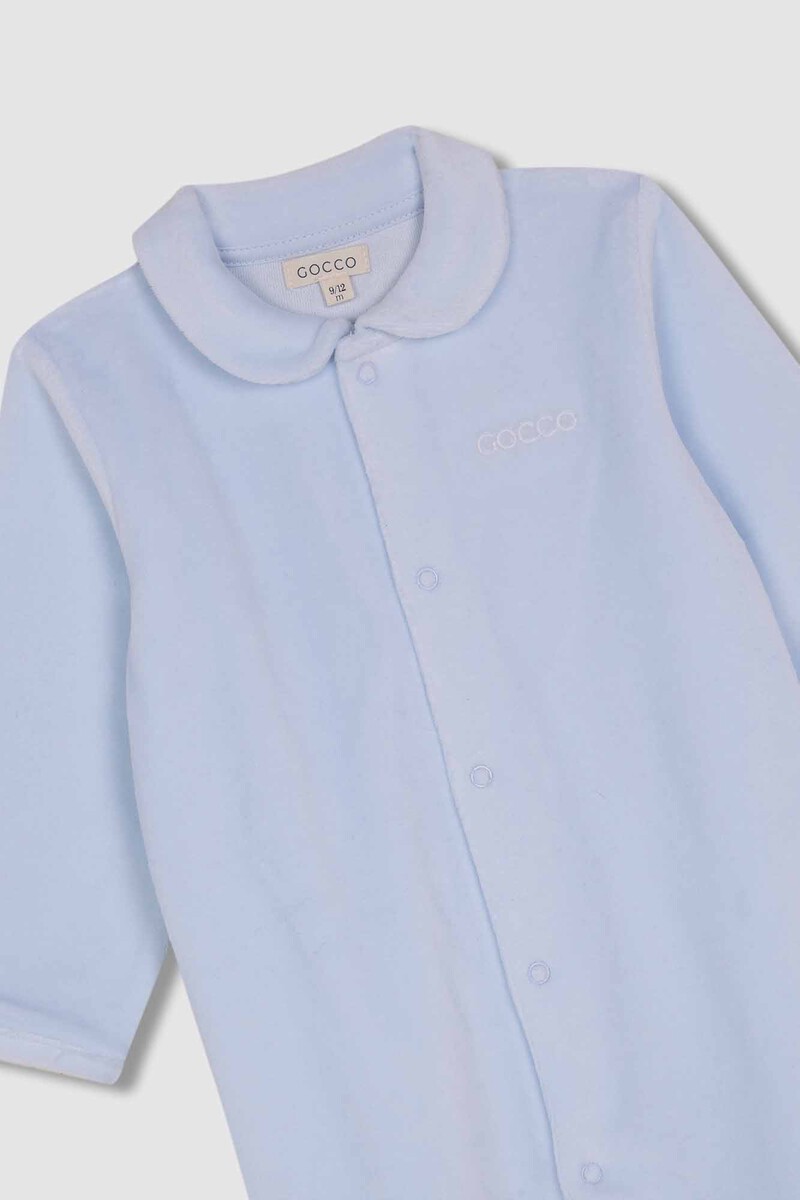 Women'secret Pijama Velour Azul Claro