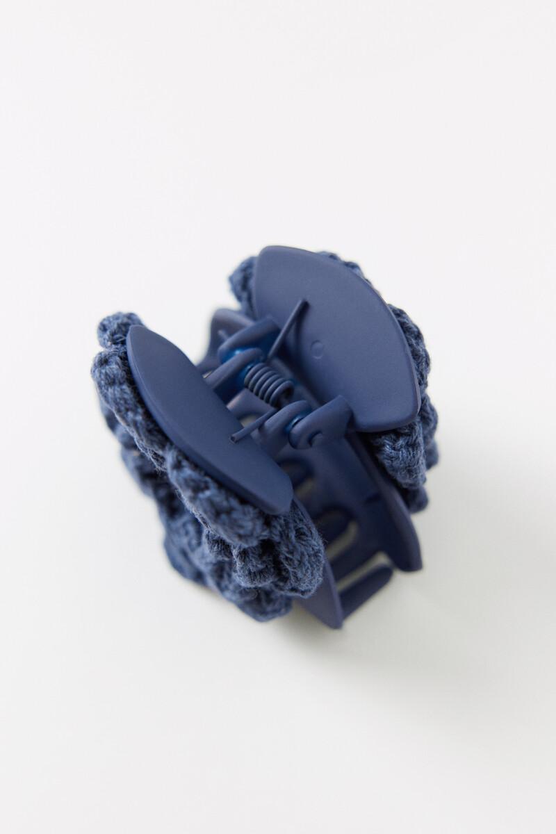 Women'secret Pinza Pelo Flor Azul