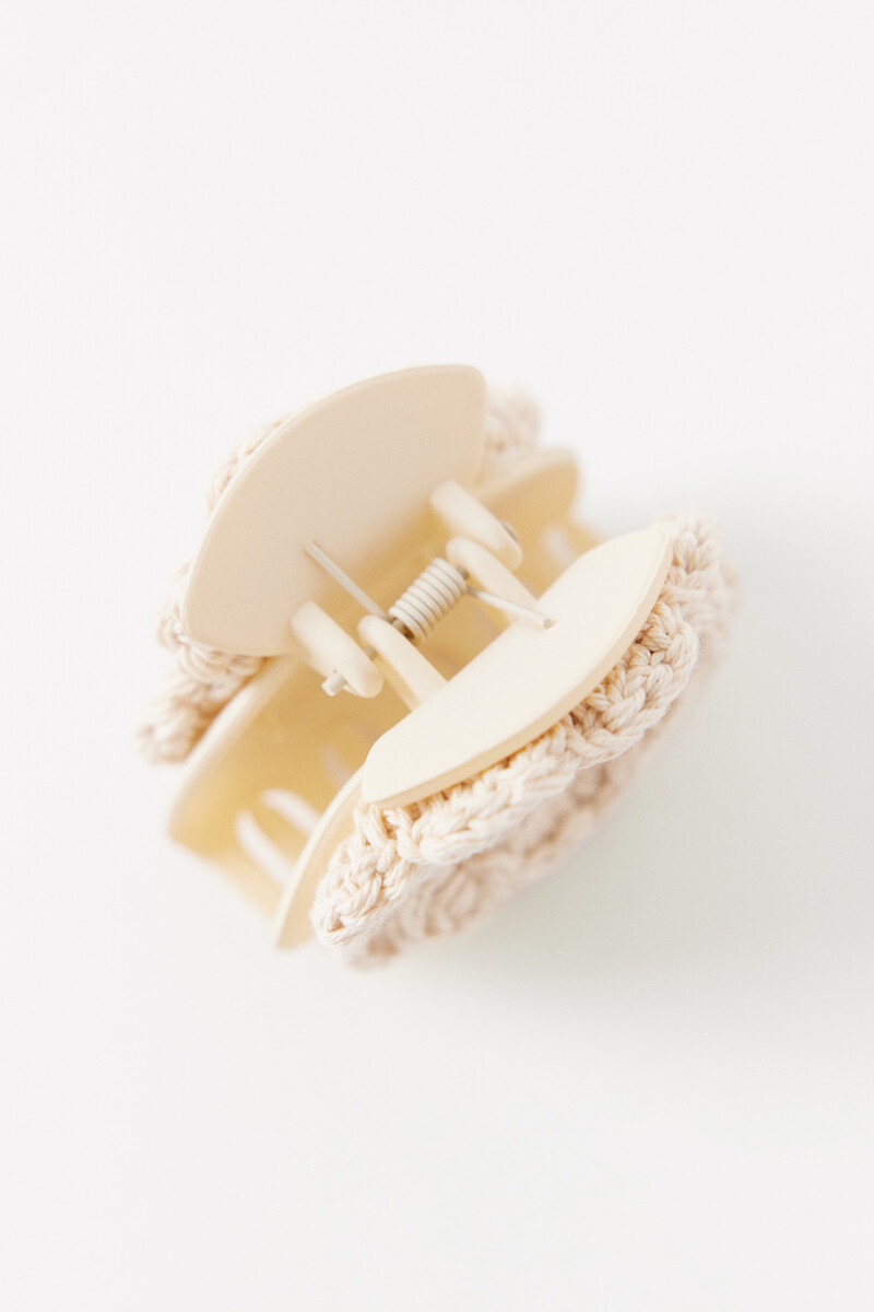 Women'secret Pinza Pelo Flor Blanca