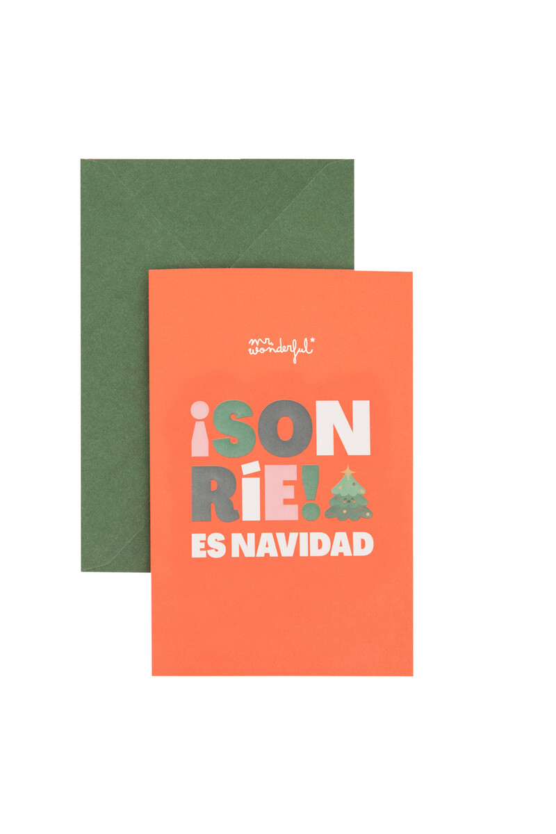 Women'secret Postal Navidad ¡Sonríe Es Navidad